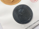 Монета Elizabeth II ,,Isle of Man'' 1 Crown 1990,. конверт з відповідними марками., фото №8