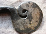 Ключ кованный старинный, фото №9