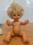 Небольшая куколка ГДР. из пластмассо-резины, фото №8