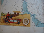 Карта российской империи жатвенных машин 1900-е гг, фото №4