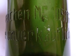 Немецкая пивная бутылка Brauerei Gartner Freiburg 0.7 L, фото №7