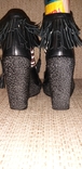 Шикарные ботинки пони, нат.мех, р 36,5 -37, фото №6