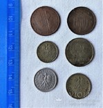 Монеты разные 6 штук (89), фото №3