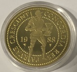 2 дуката 1988 год Нидерланды золото 6,98 грамм 986’, фото №2
