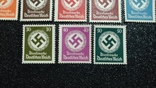 3 Рейх служебные марки полная серия, фото №5