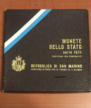 Набор монет Сан Марино 1974 г., фото №2