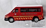 Пожарное авто Мерседес, 1:87 HO для макета Ж/Д, фото №5