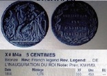 5 центів 1856 року . Бельгія  25 РОКІВ КОРОНАЦІЇ/тираж 4776 шт./ французька легенда., фото №8
