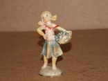 Статуэтка Девочка с мидиями и кальмаром ,60 е года, Италия, фото №6
