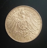 3 марки 1911 р. Баварія. Принцрегент Луїтпольд, фото №5