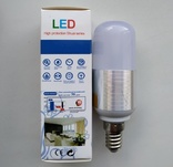 Лампочки LED 5W 6500K E14, 5 шт. + спіраль Maxus 20W 2700K E14, фото №4