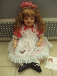 Кукла большая коллекционная робин пластик, фото №2