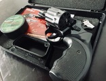 Револьвер PROFI 3” калібру 4 мм тренувальний засіб з документами і в кейсі стан ідеальний, фото №3