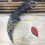 Нож керамбит Black Web, numer zdjęcia 3