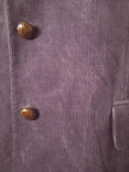 Вельветовый мужской пиджак, р.L (см.замеры!), фото №4