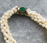 Ожерелье с натурального жемчуга, фото №5
