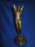 Эротическая бронзовая скульптура Обнаженный Мужчина Бронза, фото №5