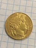 20 франков 1851 Франция золото к5л1, фото №2