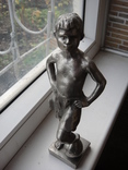 "Мальчик с мячом" скульптор Бельская В. 1962 год силумин, фото №7