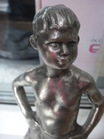 "Мальчик с мячом" скульптор Бельская В. 1962 год силумин, фото №12