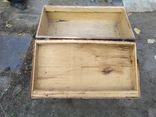Старинный фанерный ящик саквояж, фото №8