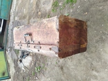 Старинный фанерный ящик саквояж, фото №10