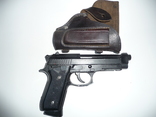 Пневматический пистолет KWC Beretta M92 +кож.кобура + 5 балонов+100 пуль, фото №13