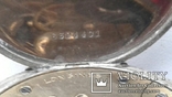 Швейцарские часы лонжинес 30х годов 20 века.рабочие с серебрянной цепочкой, фото №6