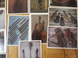Українські народні музичні інструменти, полный комплект открыток, фото №4