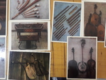 Українські народні музичні інструменти, полный комплект открыток, фото №5