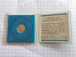 Мини монета США облетевшая луну, фото №2