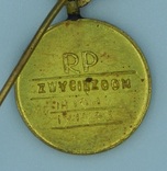 Польша. Медаль "За Одру, Ниссу, Балтик". Миниатюра., фото №5