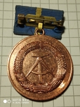 Медаль За безупречную службу ,почта ГДР, фото №4