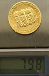 Медаль в честь высадки на Луну золото 7,98 грамм 999,9’, фото №4