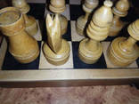 Старі дерев'яні Шахмати 1960 р/в., фото №6