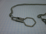 Карабин на цепочке для ключей или брелка, фото №5