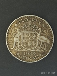 Florin Australia 1942 год, фото №3