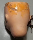 Голова старой куклы с клеймом, фото №13