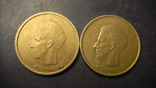 20 франків Бельгія 1993 (два різновиди), фото №3