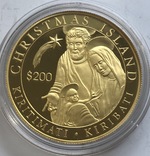 200 $ 2005 год Кирибати золото 31,1 грамм 999,9’, фото №2