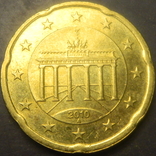 20 євроцентів Німеччина 2010 A, фото №2