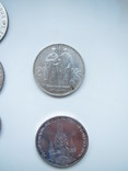 Оригиналы и копии редких монет, серебро, фото №3