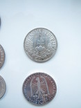 Оригиналы и копии редких монет, серебро, фото №4