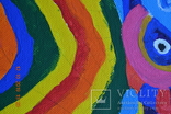 Картина "Рибка", 40x30 см., акрилові фарби, серпень 2019 р., Аня Коломієць, 6 років, фото №5