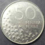 50 пенні Фінляндія 1991, фото №3