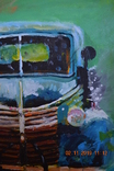 Картина "Машина", 45х50 см., акрил, вересень 2019 р., Артем Овдієнко, 14 років, фото №6