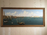 Картина большая, Венеция, холст, масло, 270x120 см, фото №2