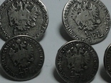 Монетовидные пуговици (1/4 EL 1859)--7шт, фото №8