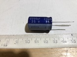 Конденсаторы электролитические Samsung 2200 uF 35v, 26*16, упаковка 80+ штук., фото №3