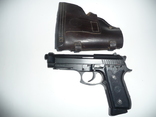 Пневматический пистолет KWC Beretta M92 +кож.кобура + 6 балонов+100 пуль, photo number 3